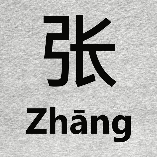 Chinese Surname Zhāng by MMDiscover